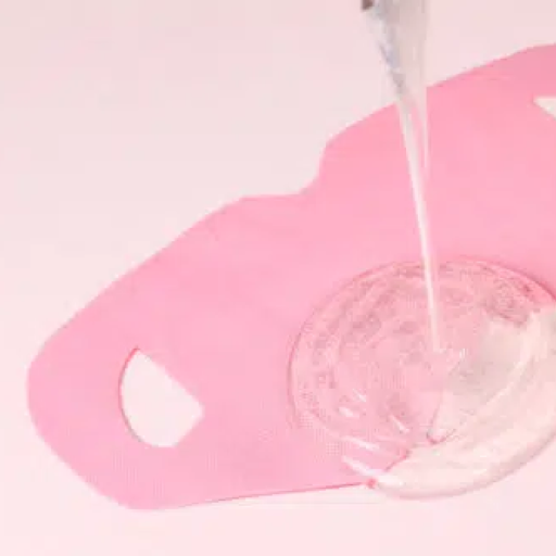 Гидрогелевая лифтинг-маска для контура лица ROUND LAB Camellia Deep Collagen V Lifting Gel Mask шт