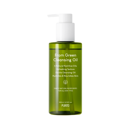 Гидрофильное масло с зеленым чаем PURITO From Green Cleansing Oil 200 мл
